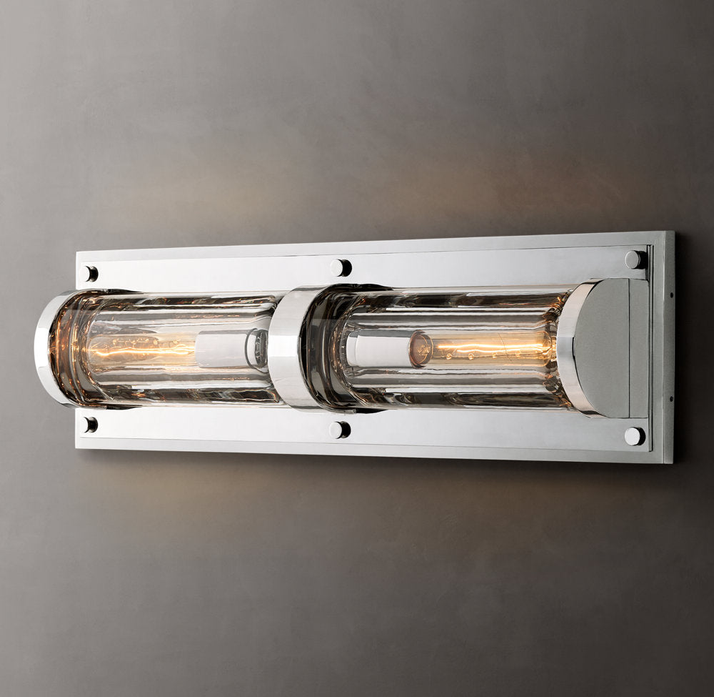 Savile Round Linear Sconce