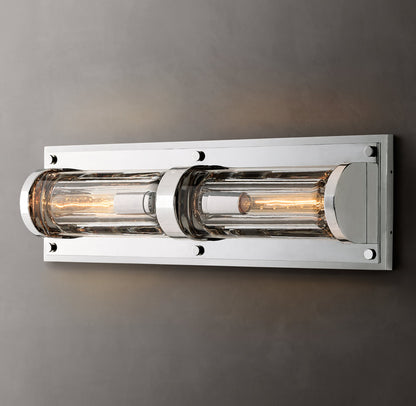 Savile Round Linear Sconce