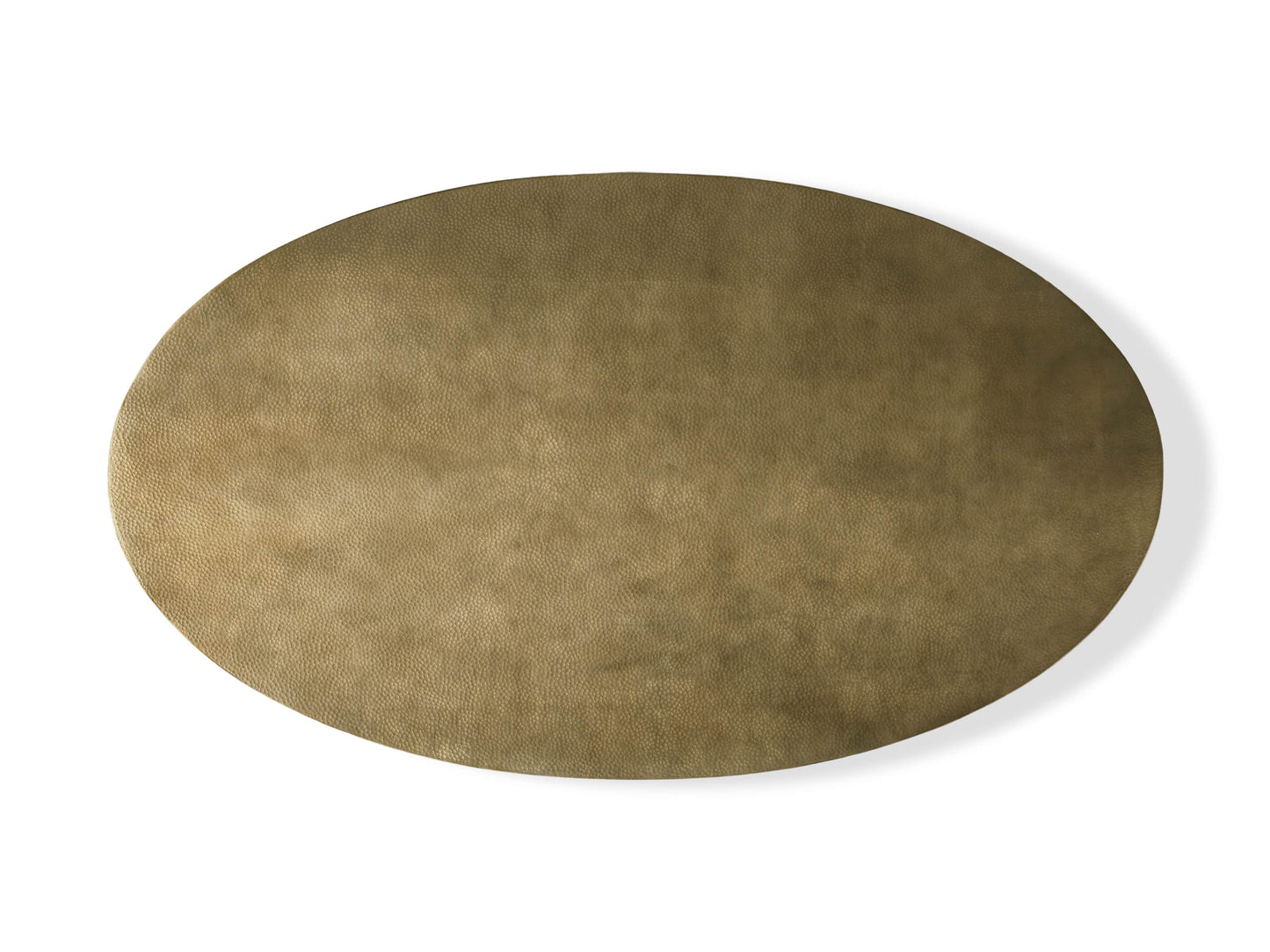 Recycled Metal Dining Table with Vertex Base