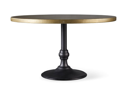 Recycled Metal Dining Table with Wade Base