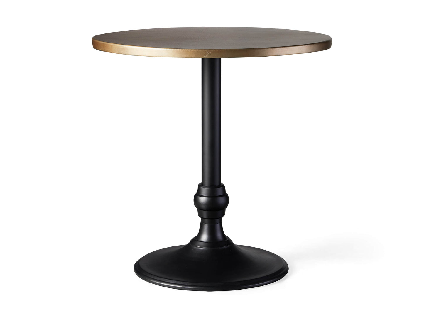 Recycled Metal Counter Table with Wade Base