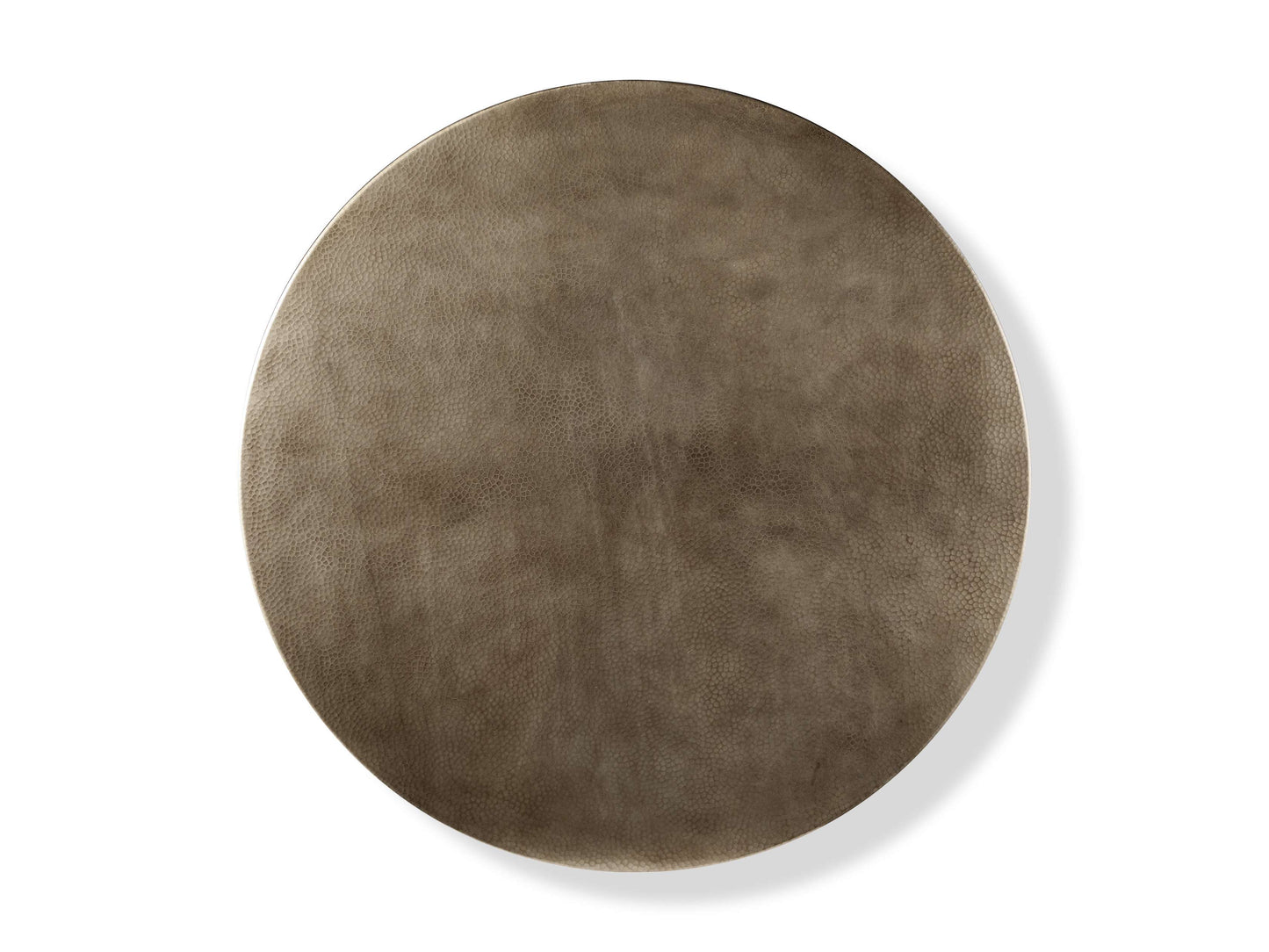 Recycled Metal Dining Table with Cleo Base