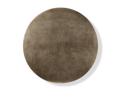 Recycled Metal Dining Table with Cleo Base