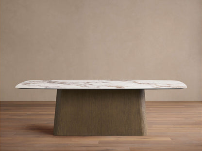 Vincenza Dining Table with Toulouse Base