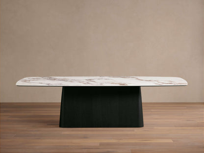 Vincenza Dining Table with Toulouse Base