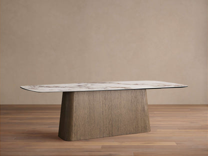 Vincenza Dining Table with Toulouse Base