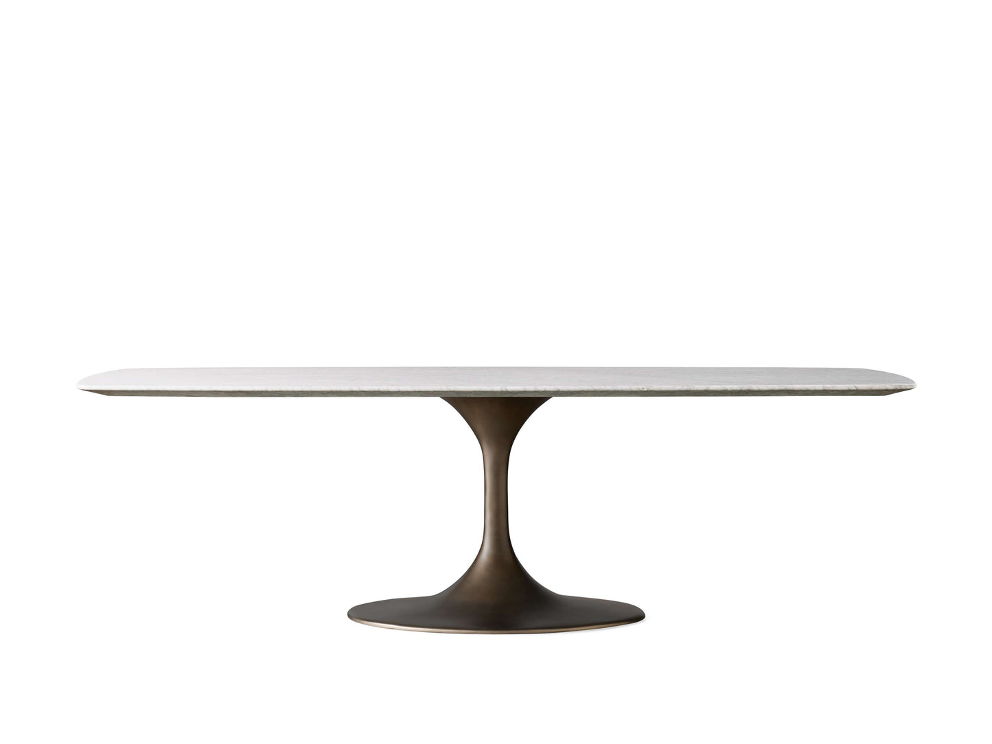 Saint Germain Stone Dining Table with Launette Base