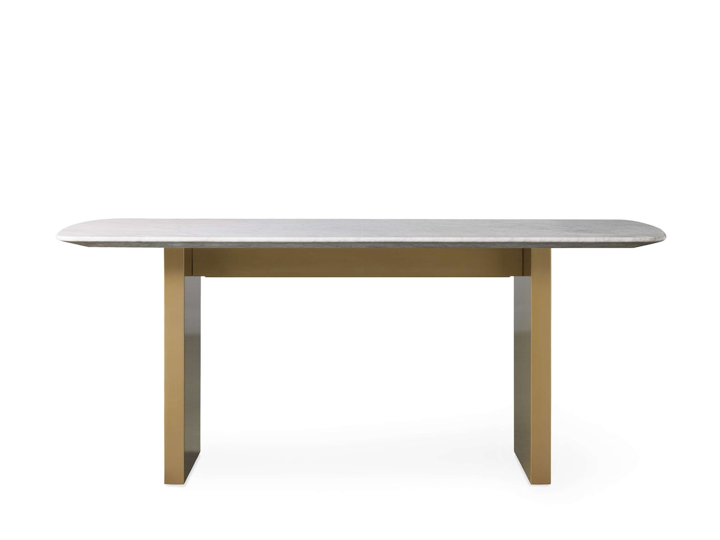 Saint Germain Stone Dining Table with Clement Base