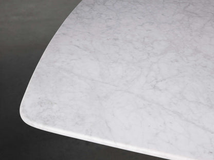 Saint Germain Stone Dining Table with Clement Base