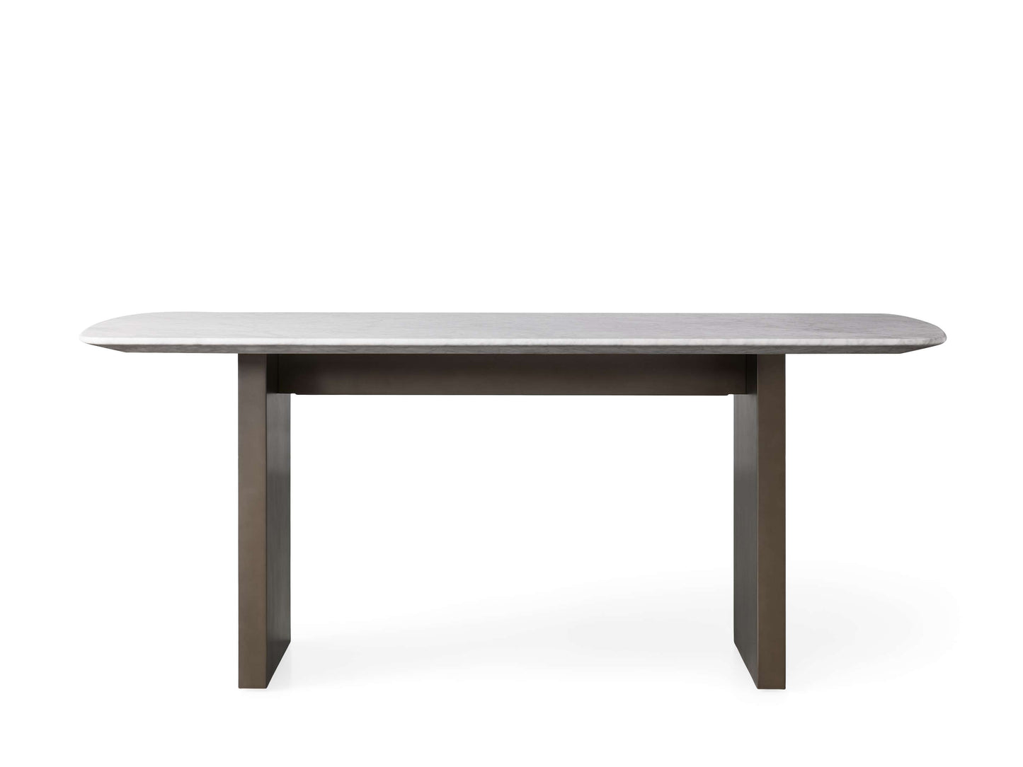 Saint Germain Stone Dining Table with Clement Base