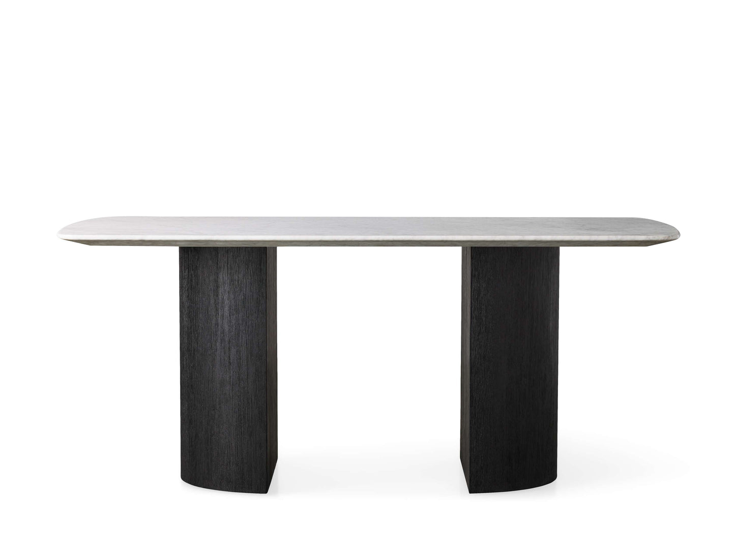 Saint Germain Stone Dining Table with Dauphine Base