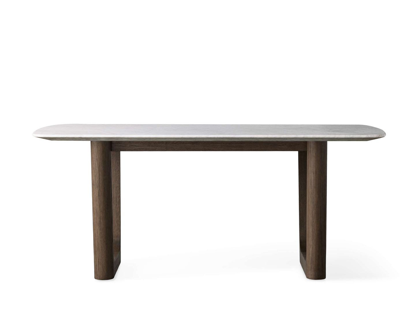 Saint Germain Stone Dining Table with Rennes Base