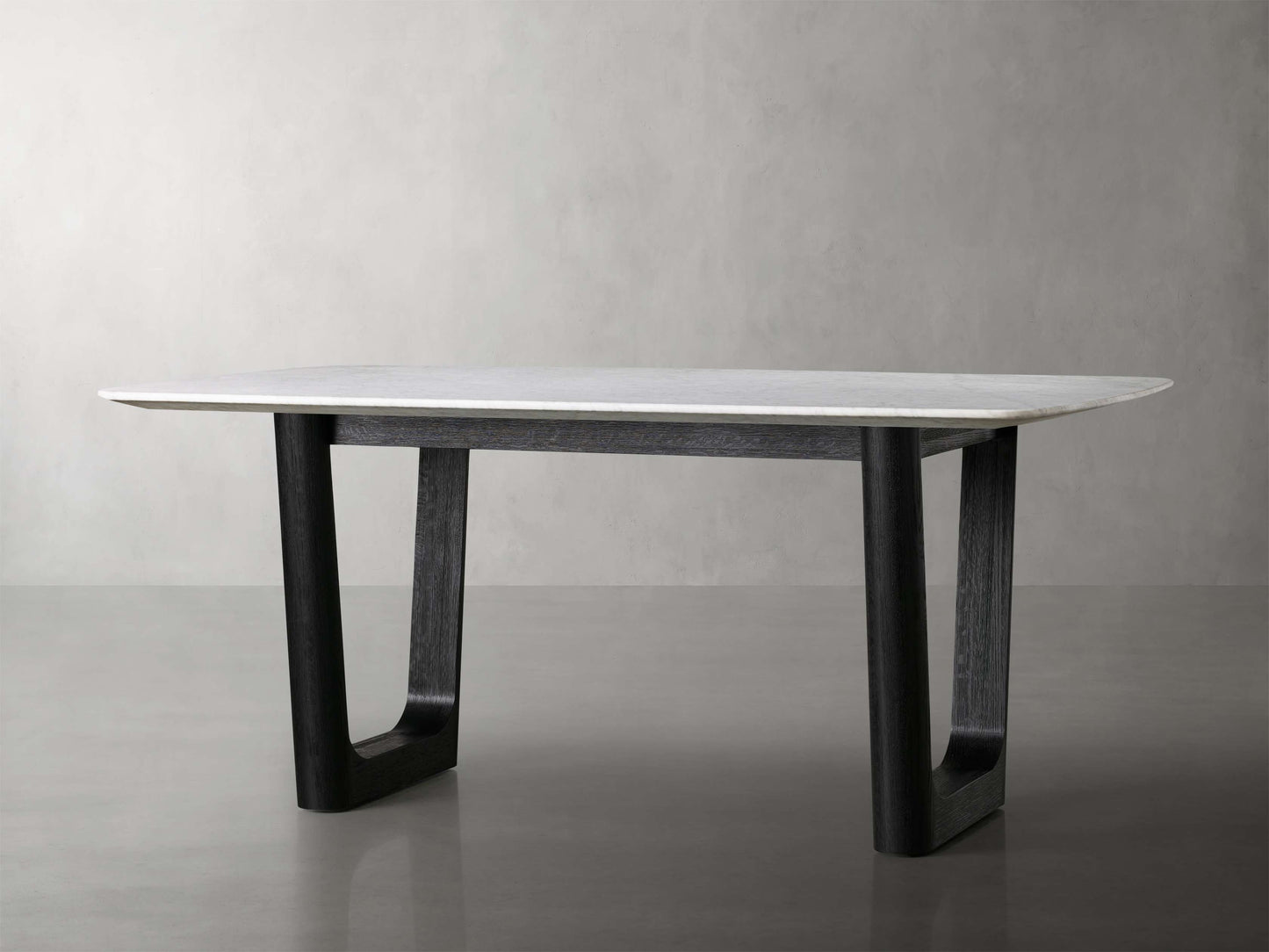 Saint Germain Stone Dining Table with Rennes Base