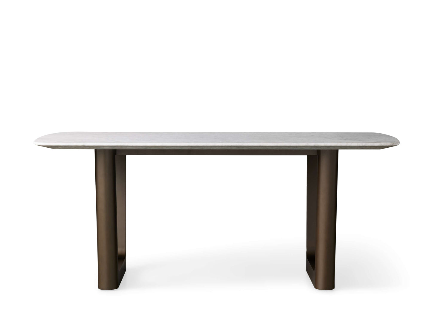 Saint Germain Stone Dining Table with Rennes Base