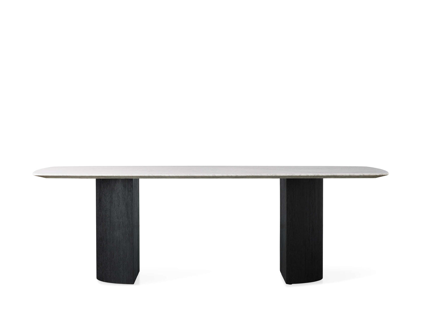 Saint Germain Stone Dining Table with Dauphine Base