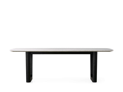 Saint Germain Stone Dining Table with Rennes Base