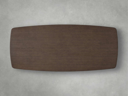 Saint Germain Wood Dining Table with Launette Base