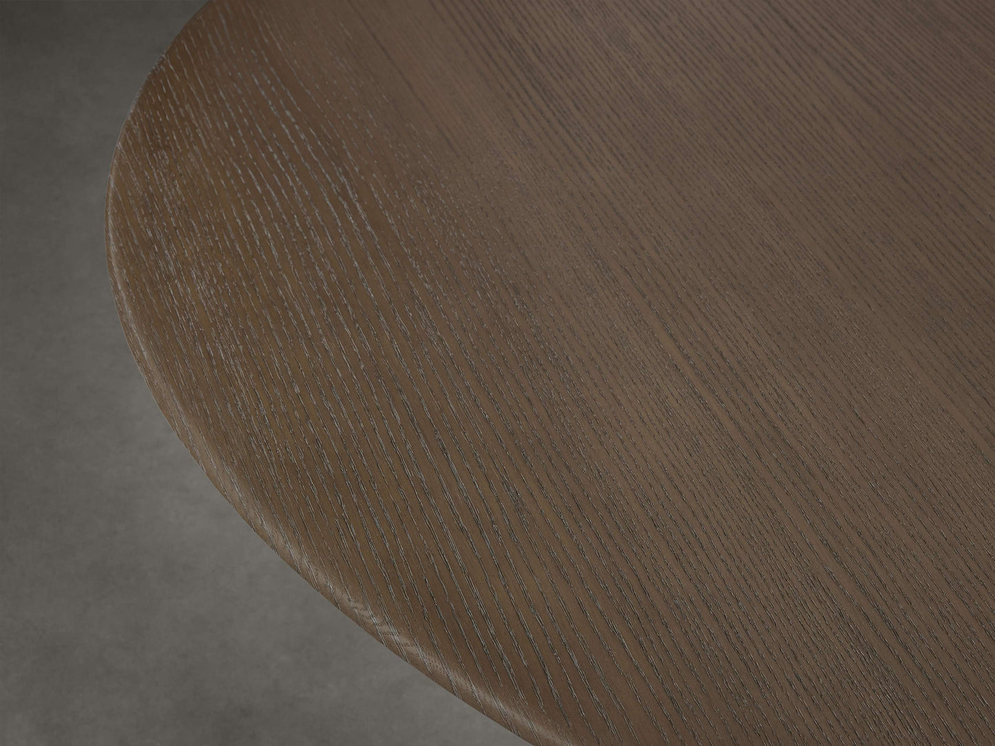 Saint Germain 60" Round Chestnut Top Dining Table with Metal Clement Base