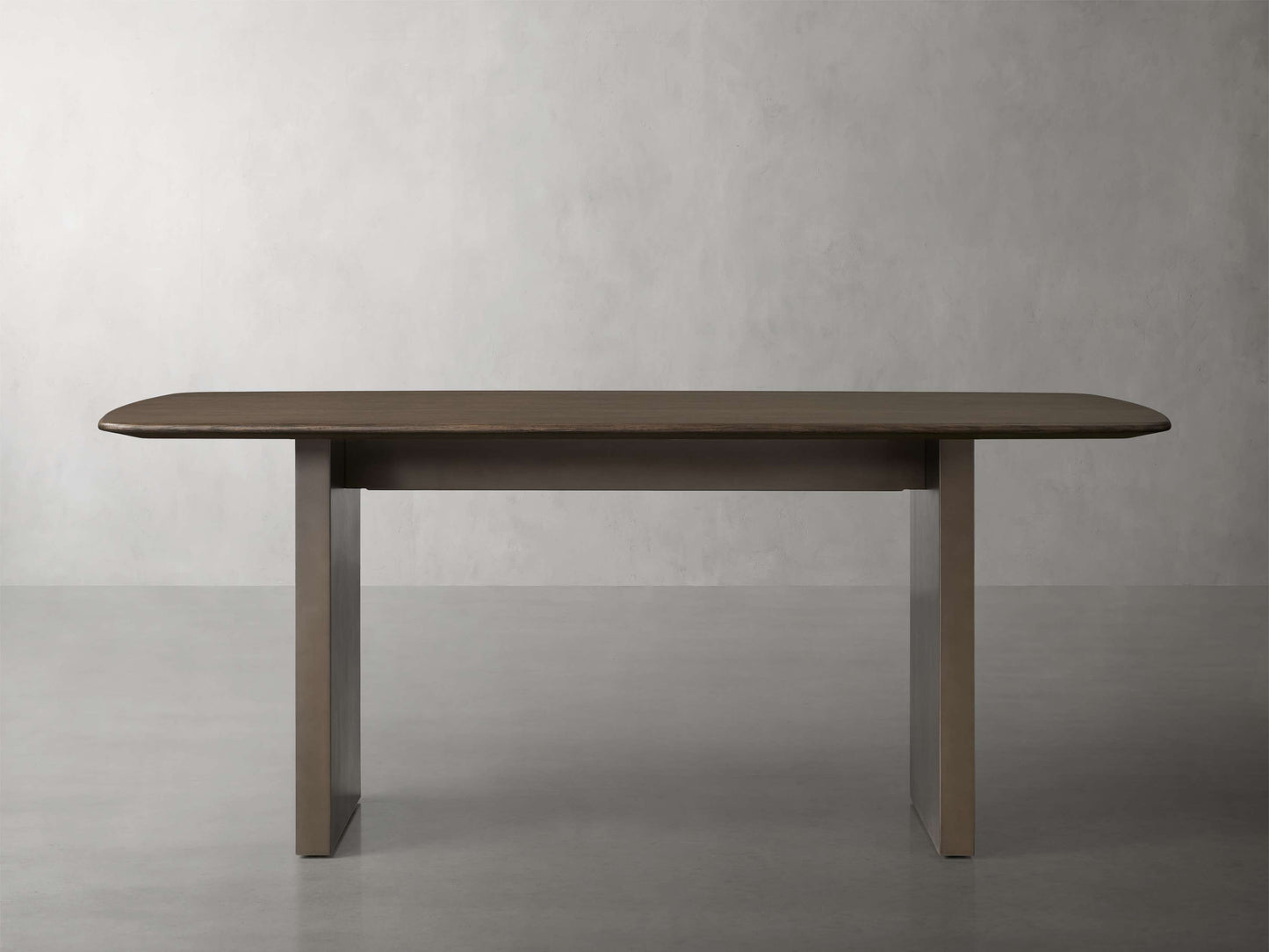 Saint Germain Wood Dining Table with Clement Base
