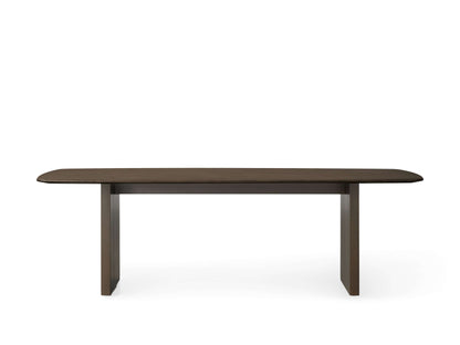 Saint Germain Wood Dining Table with Clement Base