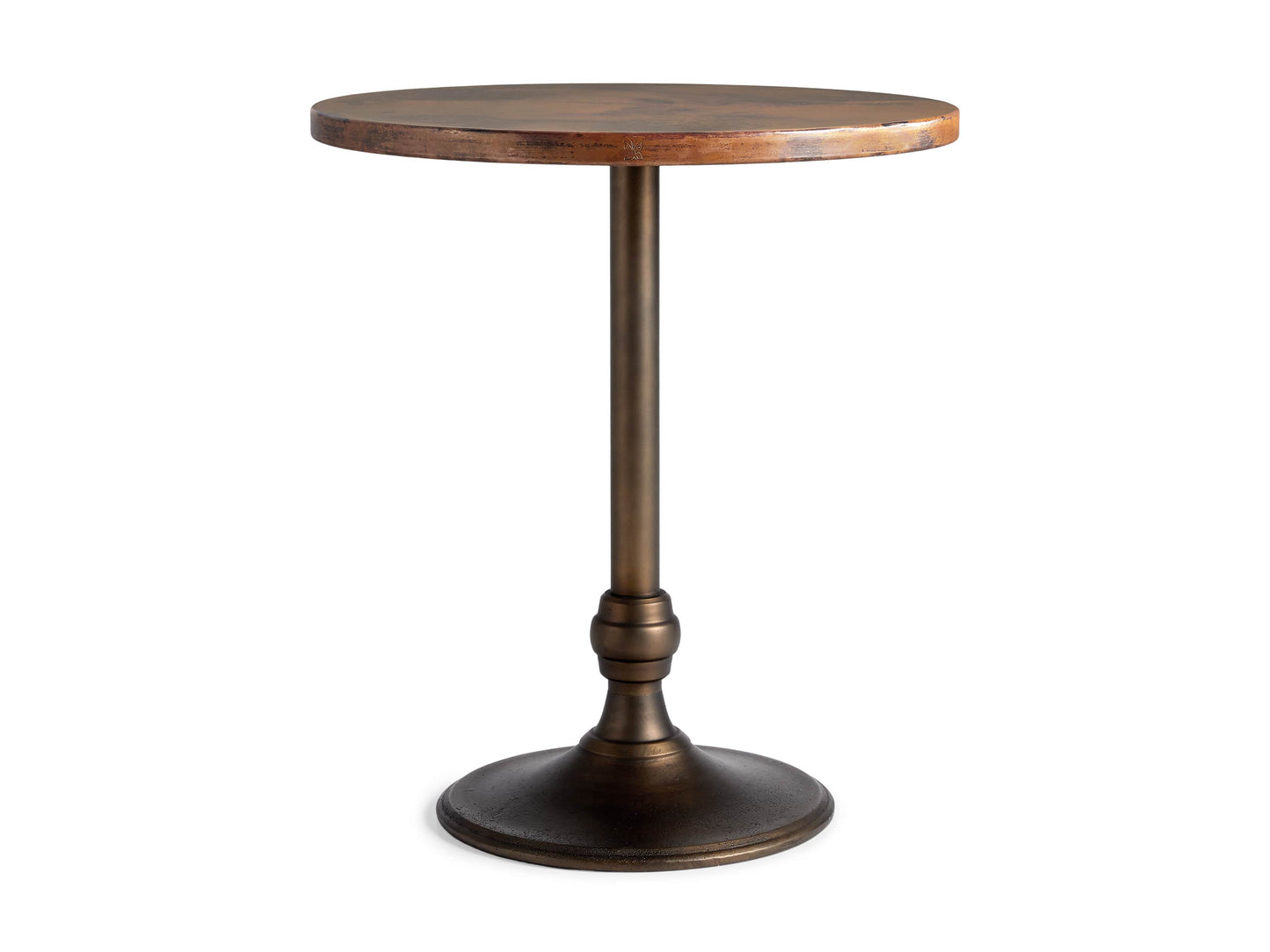 Recycled Metal Bar Table with Wade Base