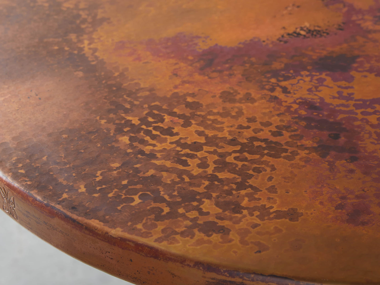 Recycled Metal Bar Table with Wade Base