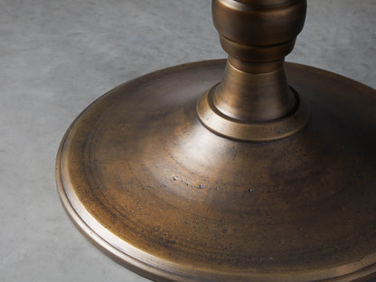 Recycled Metal Dining Table with Wade Base