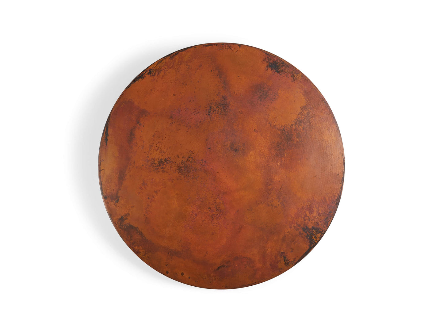 Recycled Metal Dining Table with Wade Base