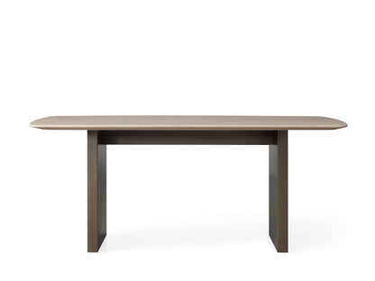 Saint Germain Stone Dining Table with Clement Base
