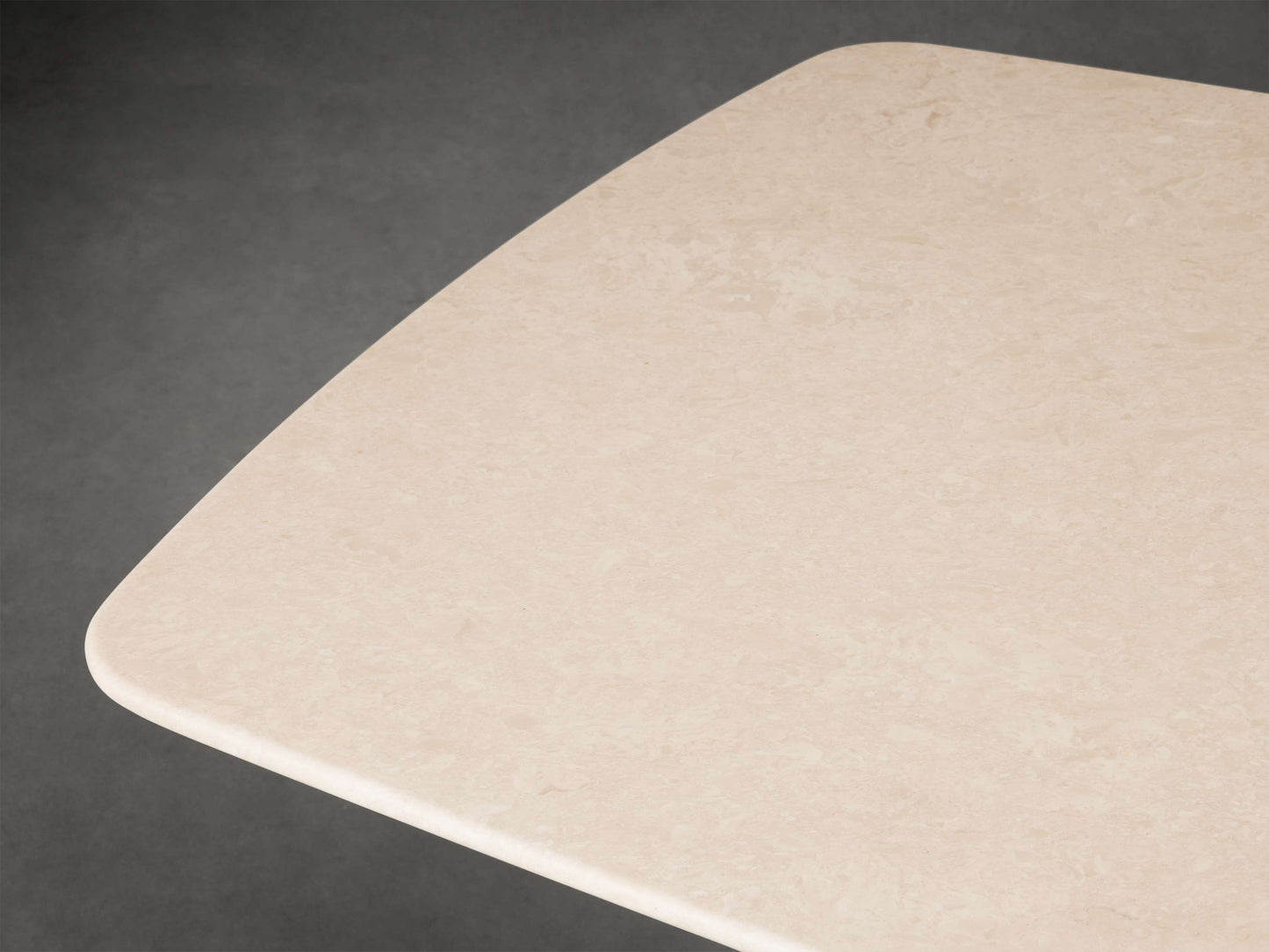 Saint Germain Stone Dining Table with Launette Base