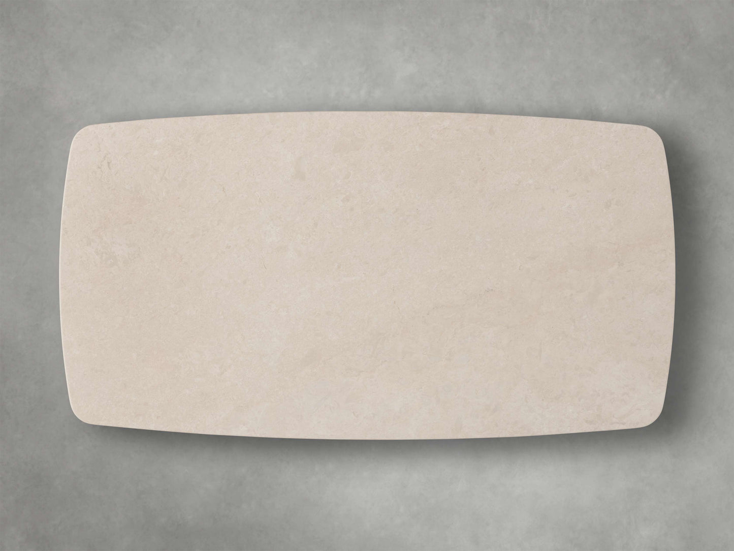 Saint Germain Stone Dining Table with Dauphine Base