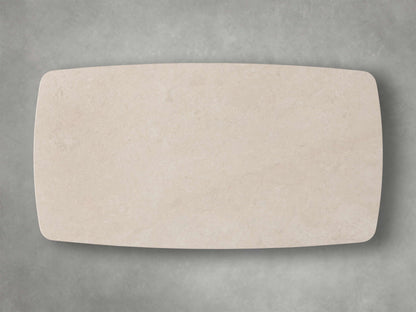 Saint Germain Stone Dining Table with Clement Base