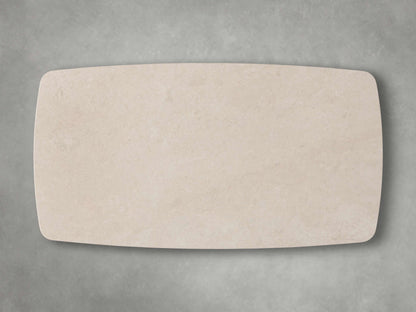 Saint Germain Stone Dining Table with Dauphine Base