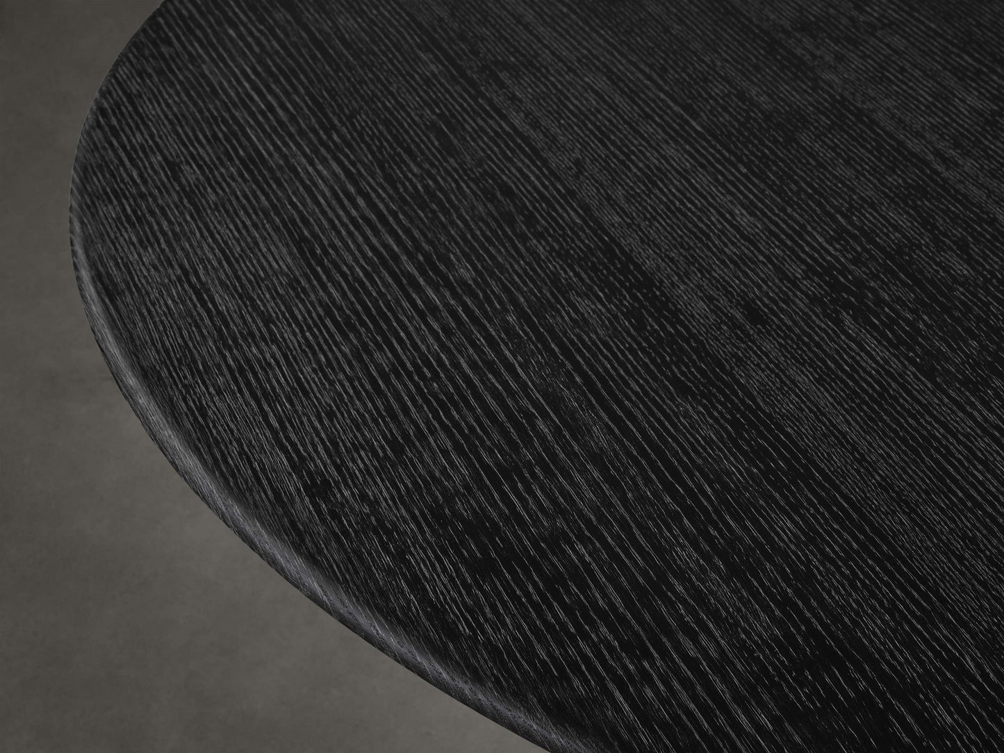 Saint Germain Round Wood Dining Table with Clement Base