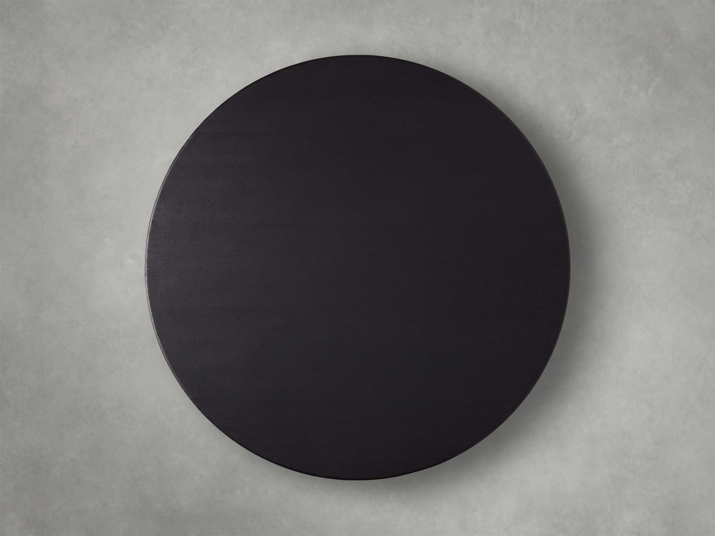 Saint Germain Round Wood Dining Table with Launette Base