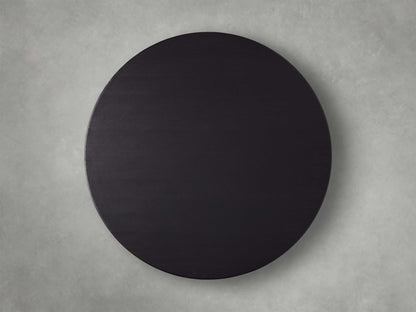 Saint Germain Round Wood Dining Table with Launette Base