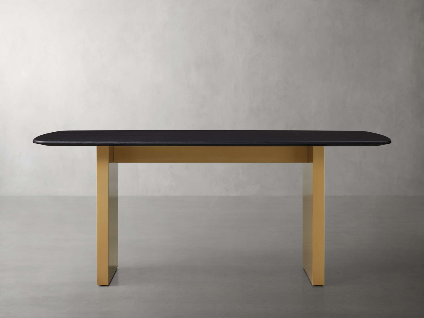 Saint Germain Wood Dining Table with Clement Base