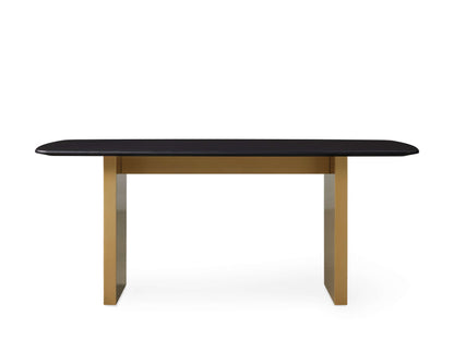 Saint Germain Wood Dining Table with Clement Base