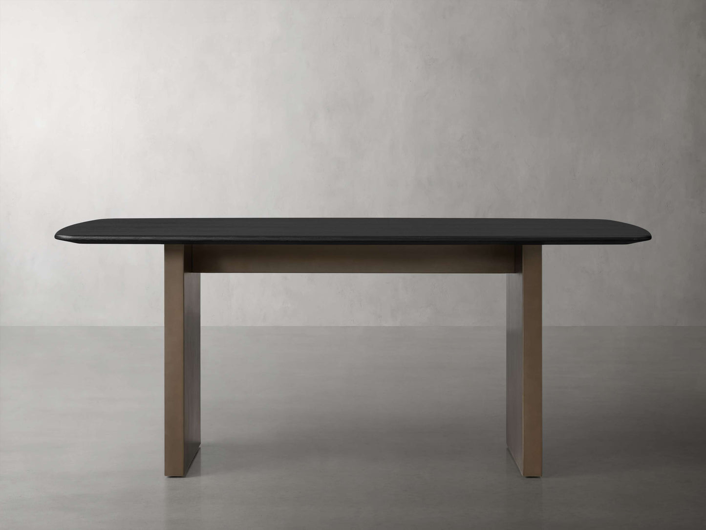 Saint Germain Wood Dining Table with Clement Base