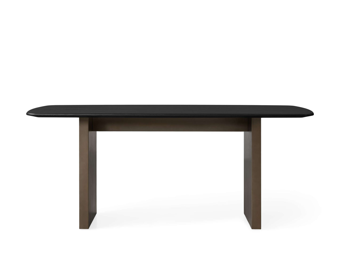 Saint Germain Wood Dining Table with Clement Base