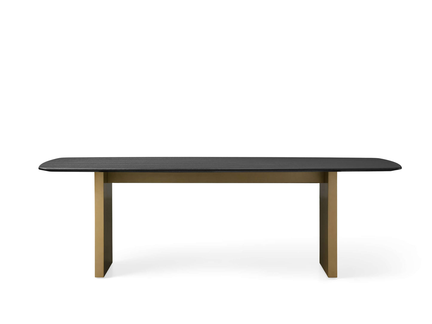 Saint Germain Wood Dining Table with Clement Base