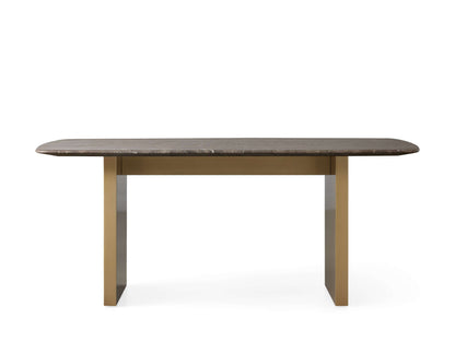 Saint Germain Stone Dining Table with Clement Base