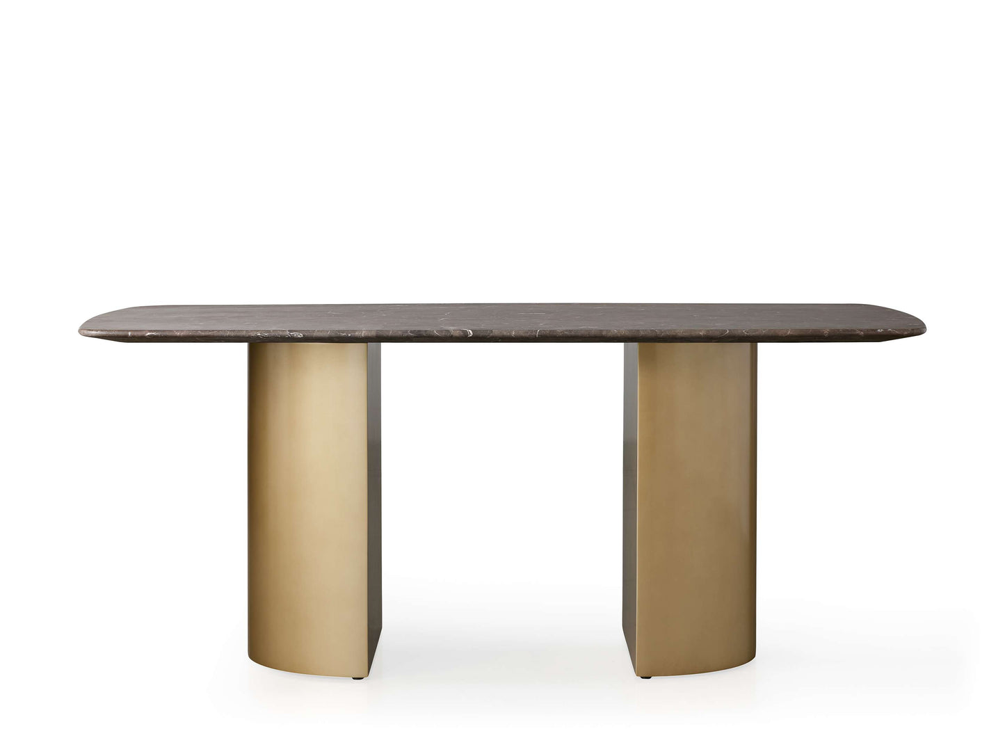 Saint Germain Stone Dining Table with Dauphine Base