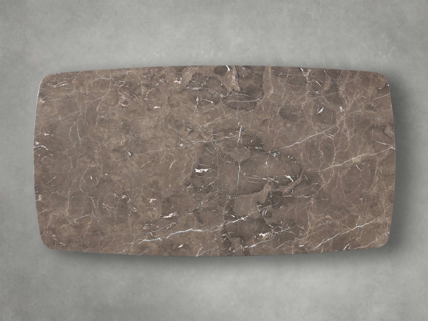 Saint Germain Stone Dining Table with Clement Base