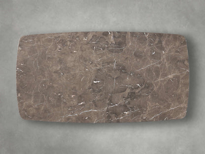 Saint Germain Stone Dining Table with Clement Base