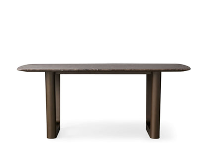 Saint Germain Stone Dining Table with Rennes Base