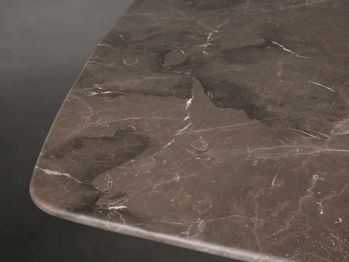 Saint Germain Stone Dining Table with Dauphine Base