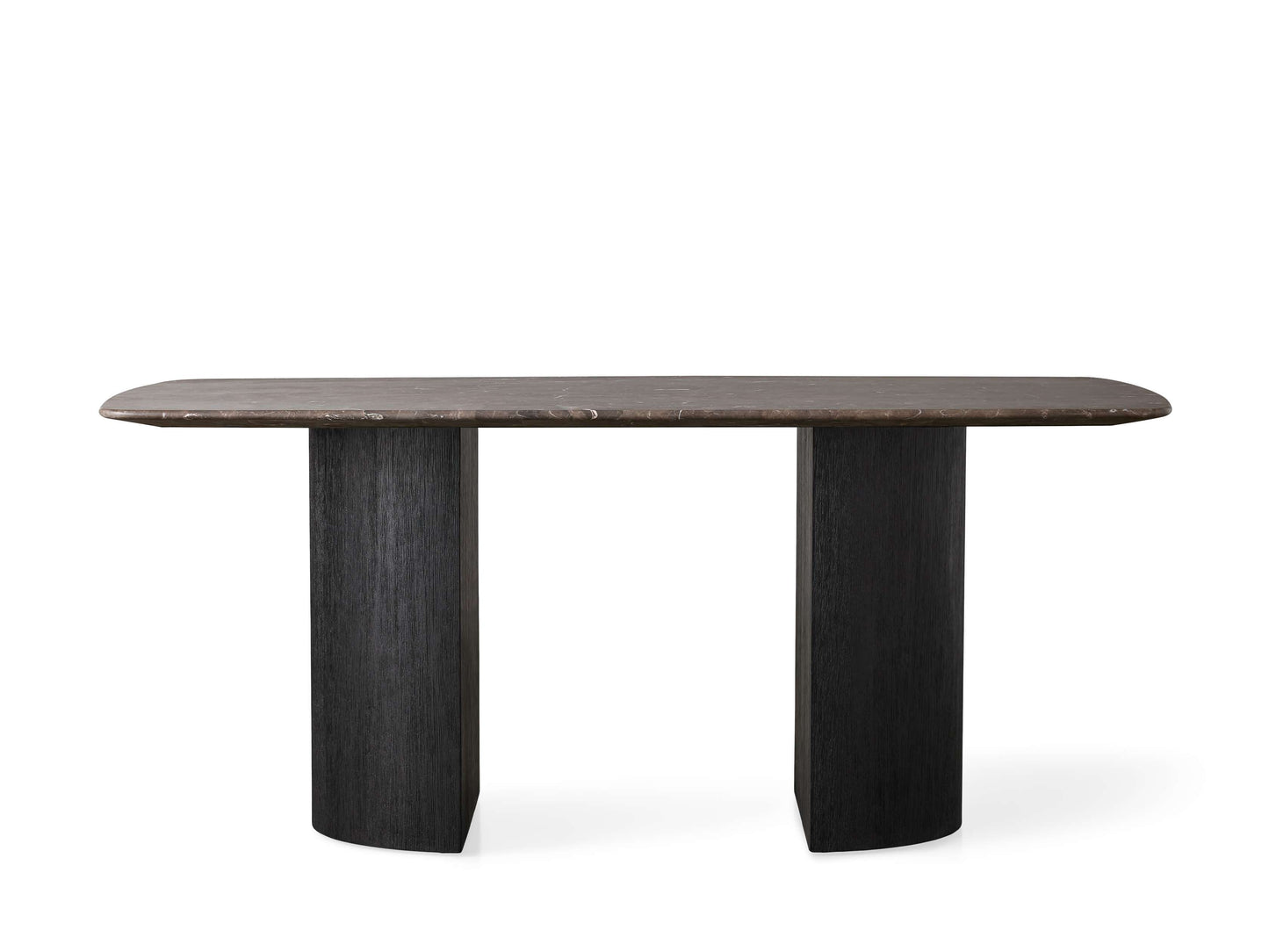 Saint Germain Stone Dining Table with Dauphine Base