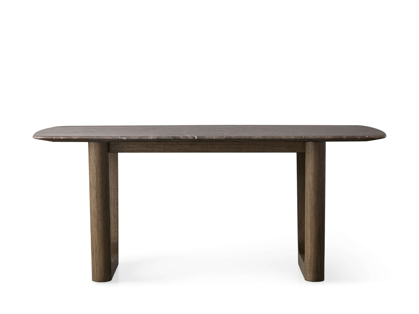 Saint Germain Stone Dining Table with Rennes Base