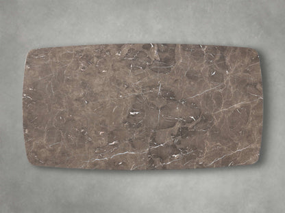 Saint Germain Stone Dining Table with Dauphine Base